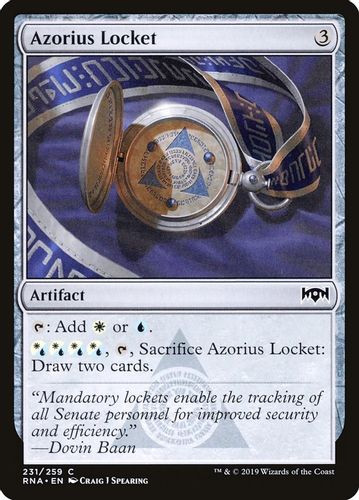 RNA-231C Azorius Locket