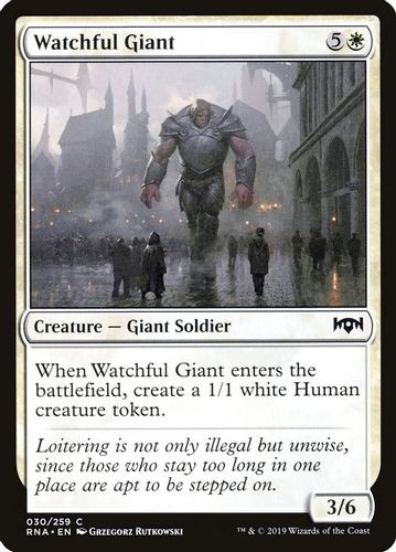 RNA-030C Watchful Giant (Foil)