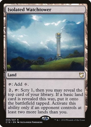 C18-059R Isolated Watchtower