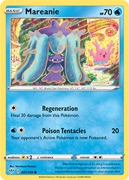 [SWSH03][DAA-051/189C] Mareanie