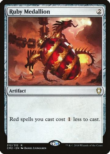 CM2-212R Ruby Medallion