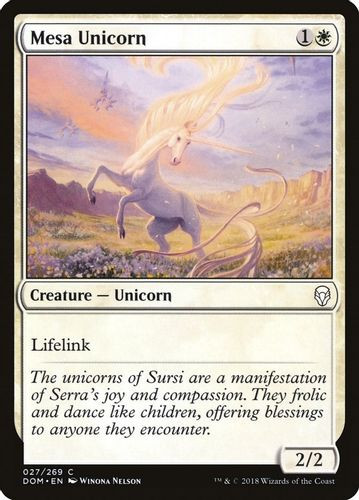 DOM-027C Mesa Unicorn (Foil)