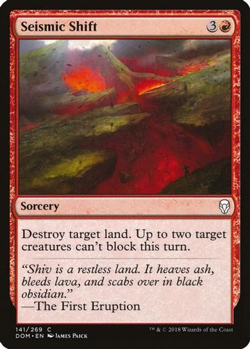 DOM-141C Seismic Shift (Foil)