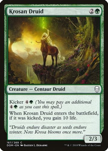 DOM-167C Krosan Druid (Foil)