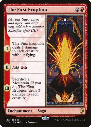 DOM-122R The First Eruption (Foil)