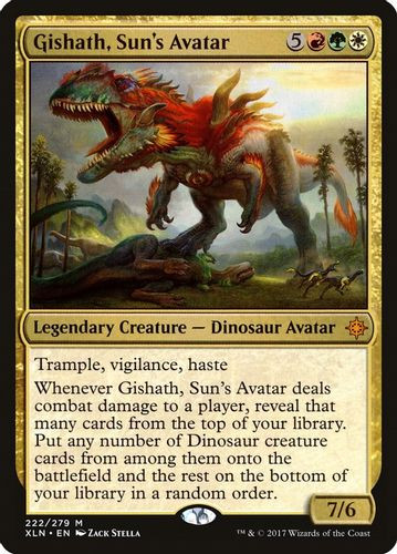 XLN-222M Gishath, Sun's Avatar