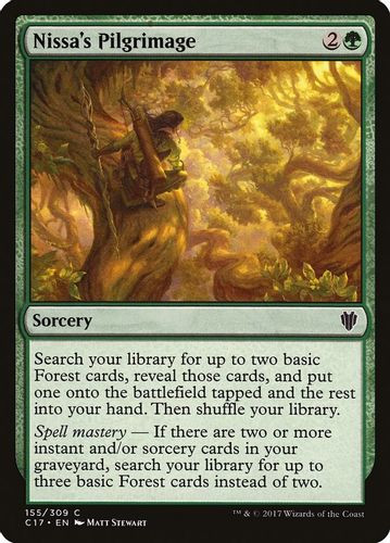 C17-155C Nissa's Pilgrimage