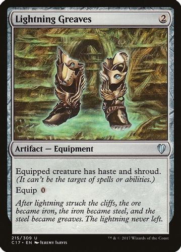 C17-215U Lightning Greaves