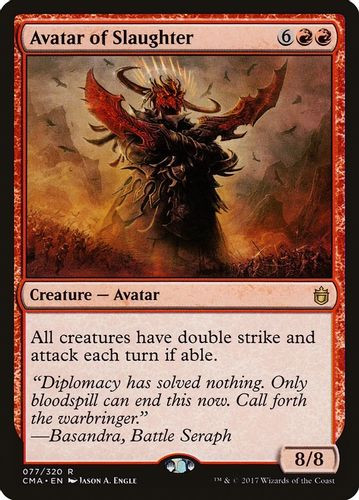 CMA-077R Avatar of Slaughter