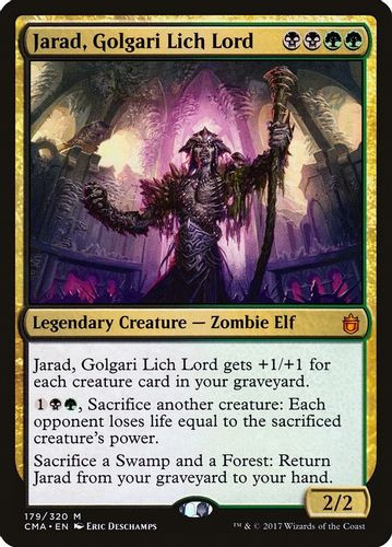 CMA-179M Jarad, Golgari Lich Lord