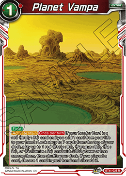 BT11-028R Planet Vampa Foil