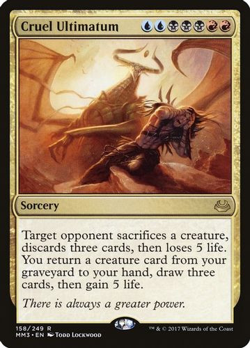 MM3-158R Cruel Ultimatum