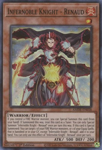 AMDE-EN038 Infernoble Knight - Renaud (Super Rare) <1st>