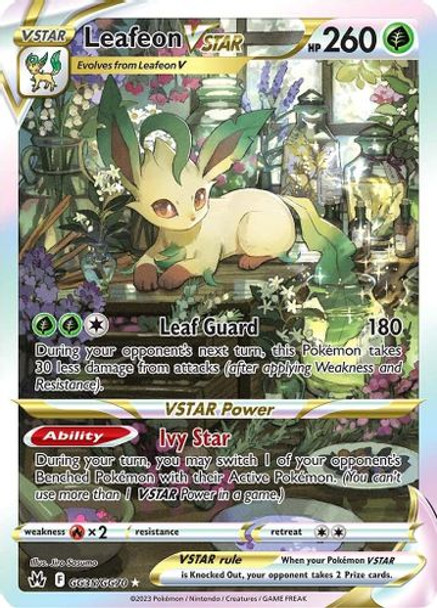 SWSH12B-GG35/GG70UR Leafeon VSTAR (Holo)