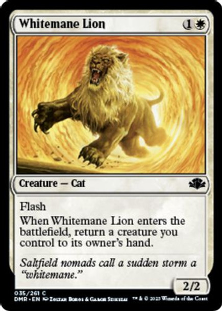 DMR-035C Whitemane Lion (Foil)