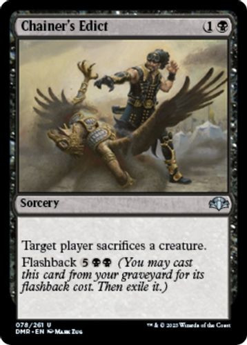 DMR-078U Chainer's Edict (Foil)