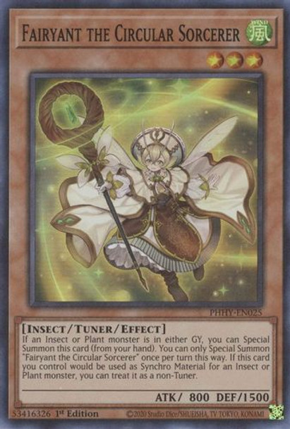 PHHY-EN025 Fairyant the Circular Sorcerer (Super Rare) <1st>