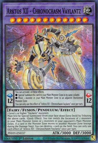 PHHY-EN037 Arktos XII - Chronochasm Vaylantz (Super Rare) <1st>