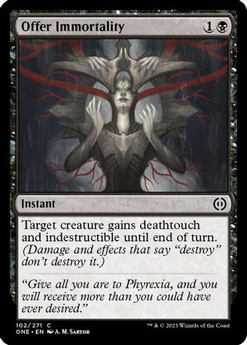ONE-102C Offer Immortality