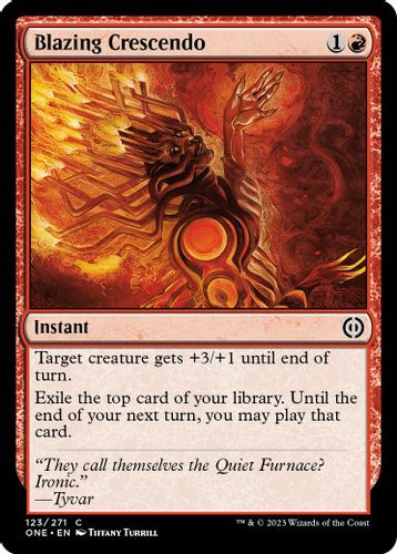 ONE-123C Blazing Crescendo