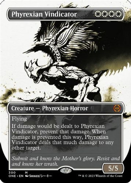 ONE-300M Phyrexian Vindicator (Borderless)