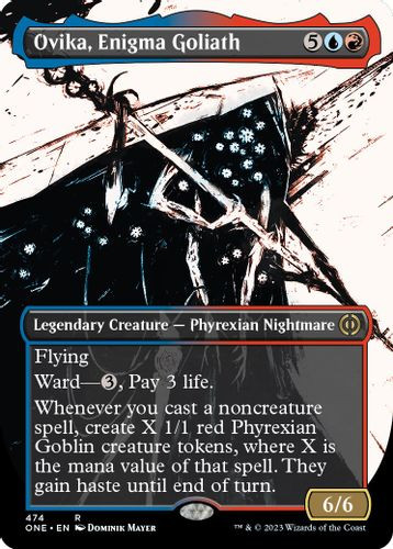 ONE-474R Ovika, Enigma Goliath (Showcase) (Alternate Foil)