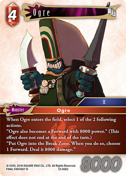 FF12-006C Ogre Foil