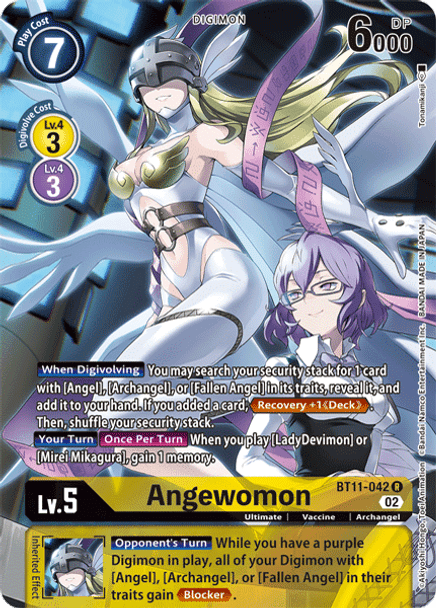 BT11-042R Angewomon (Alternate Art) (Foil)