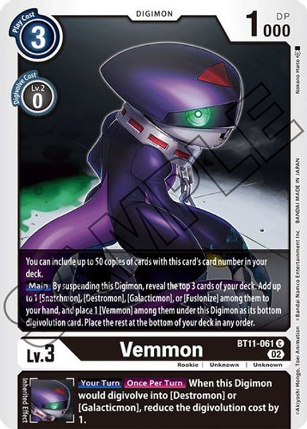 BT11-061C Vemmon (Foil)