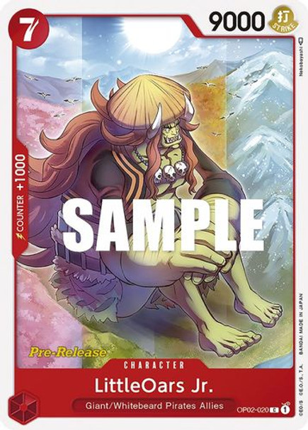 OP02-020C LittleOars Jr. (Prerelease Stamp)