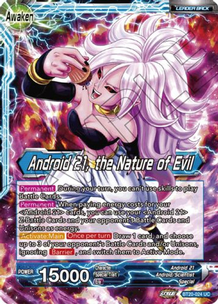 BT20-024UC Android 21 // Android 21, the Nature of Evil (Foil)