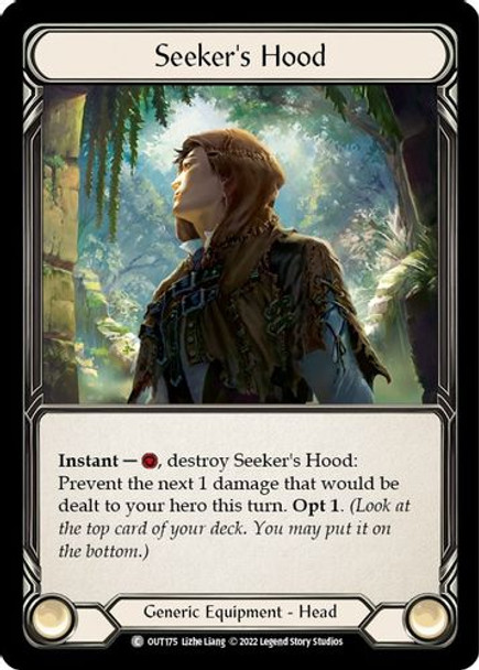FAB09 1st OUT-175C Seeker's Hood (Rainbow Foil)