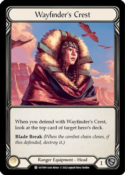 FAB09 1st OUT-099C Wayfinder's Crest (Cold Foil)