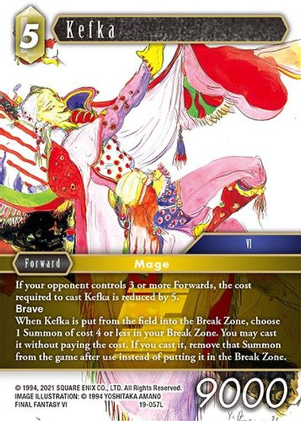 FF19-057L Kefka (Foil)