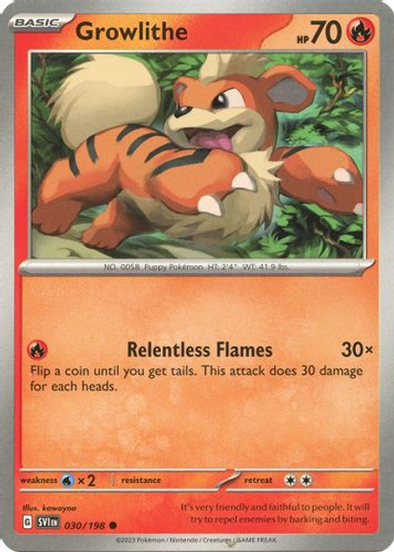 SV01-030/198C Growlithe