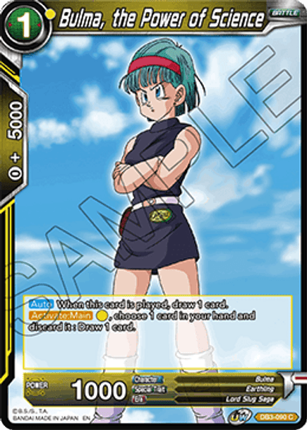 DB3-090C Bulma, the Power of Science