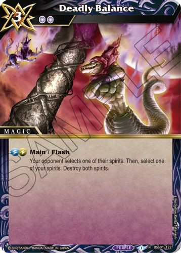 BSS01-122R Deadly Balance (Foil)