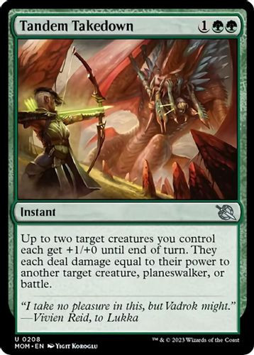 MOM-208U Tandem Takedown