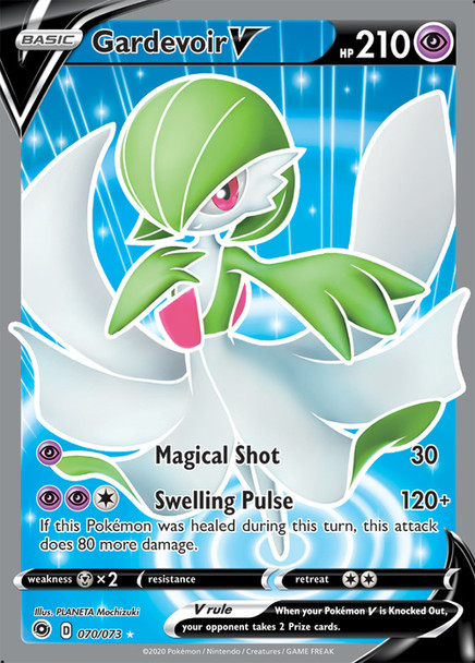 [SWSH03a][CPA-070/73UR] Gardevoir V (Full Art) (Holo)