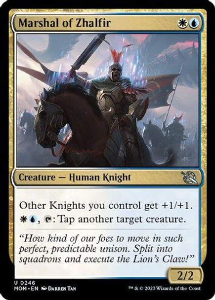 MOM-246U Marshal of Zhalfir (Foil)