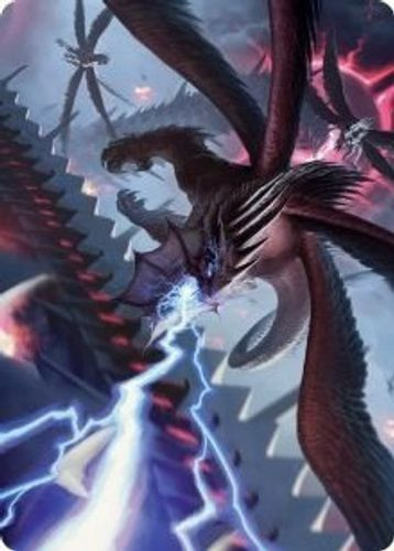 MOMART-035 Defiant Thundermaw Art Card