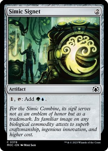 MOC-378C Simic Signet