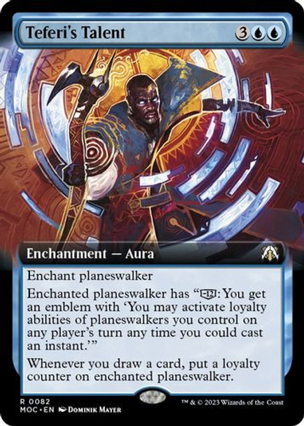 MOC-082R Teferi's Talent (Extended Art)