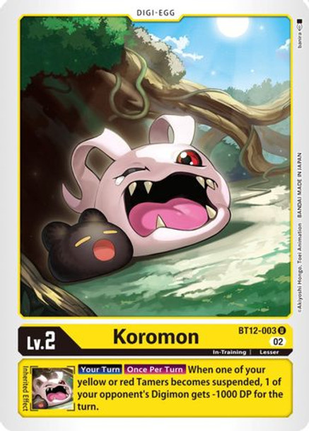 BT12-003U Koromon