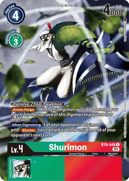 BT08-048U Shurimon (Official Tournament Pack Vol.9) (Foil)