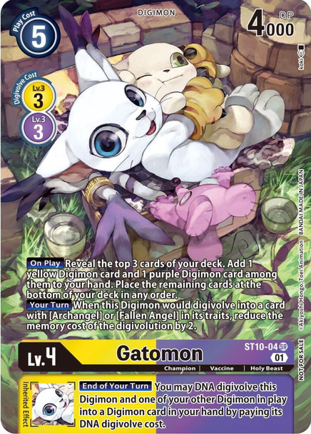 ST10-04SR Gatomon (Official Tournament Pack Vol.9) (Foil)