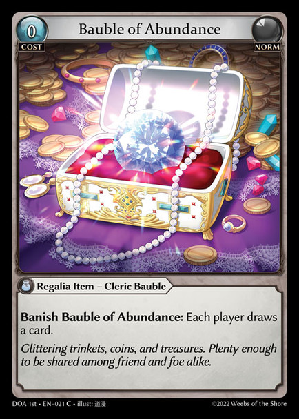 GA01-DOA1st-EN-021C Bauble of Abundance