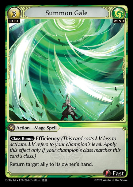 GA01-DOA1st-EN-224C Summon Gale