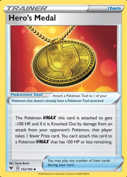 [SWSH04][VIV-152/185UC] Hero's Medal