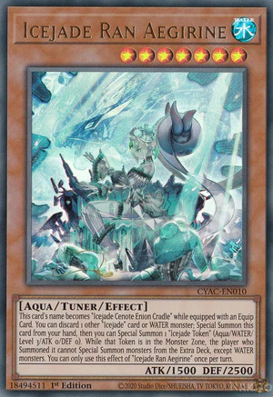 CYAC-EN010 Icejade Ran Aegirine (Ultra Rare) <1st>